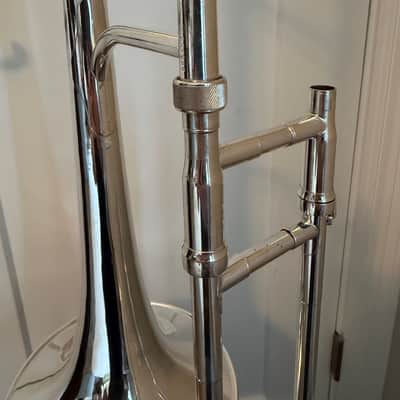 King 3B Professional Trombone, 1970's - Silver-Plated image 6