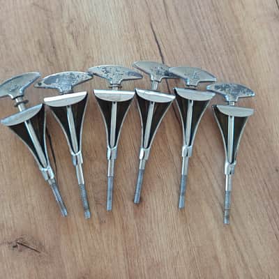 Sonor Tearddrop 60s Claw Hook 6pc T-Rods image 4
