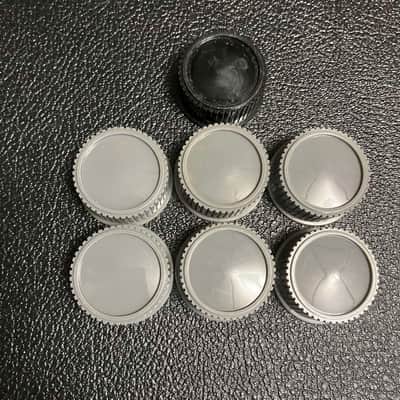 Vintage Lot of 7 Large Knobs Effects Synth Projects 70's image 2
