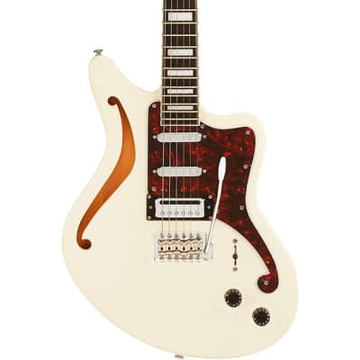 D'Angelico Premier Series Bedford SH Limited-Edition Electric Guitar with Tremolo Regular Champagne image 1