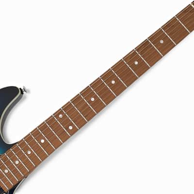 Ibanez AZ24P1QM Premium Guitar Deep Ocean Blonde B-Stock image 3
