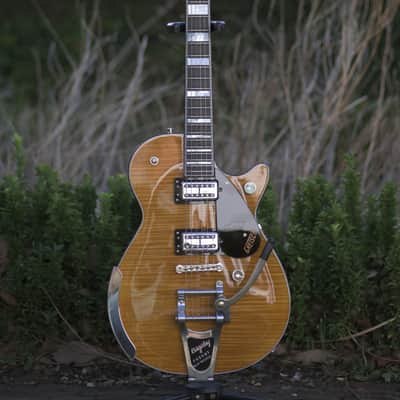 Gretsch G6134TFM-NH Nigel Hendroff Signature Penguin™, Ebony Fingerboard - Amber Flame image 21