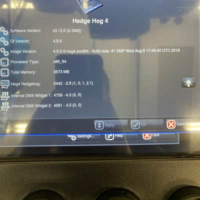 High End Systems Hedge Hog4 Hog 4 tour Lighting Console image 8