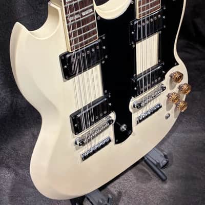 Gibson EDS-1275 SG 1974 - ALPINE WHITE image 3