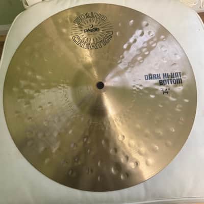 Paiste 14" Sound Creation Dark Hi-Hat Cymbals (Pair) 1976 - 1989 - Traditional image 3