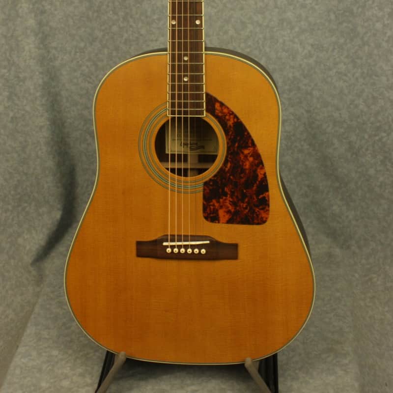 Epiphone Masterbilt AJ-500RNS Acoustic Guitar with Case | Reverb