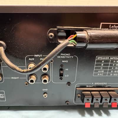 Lafayette LR-5555A Vintage Stereo Receiver Made In Japan Looks & Works Great image 15