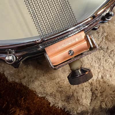 Vintage 1960s Slingerland Super Sound King Snare Drum – 14x5 – Niles Badge – Dual Throw Off image 11