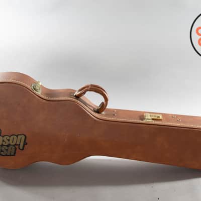 1999 Gibson Les Paul Classic Plus – Trans Amber, Slim ’60s Neck, OHSC image 12