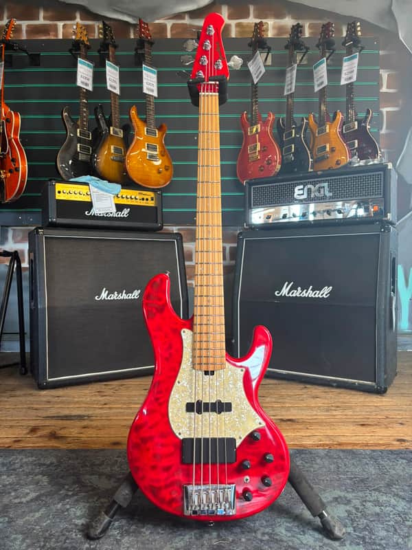 【Grass Roots】tetsuyaモデル　5弦ベース Grassroots Tetsuya Signature 5 String Active Electric Bass Guitar
