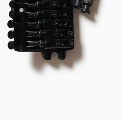 FX Edge III-8 Fixed Bridge - Black | 2GB2JAB001 | Ibanez M8M & M80M Stock Bridge | 1 Last Unit Available | DHL Express Delivery Included | image 2