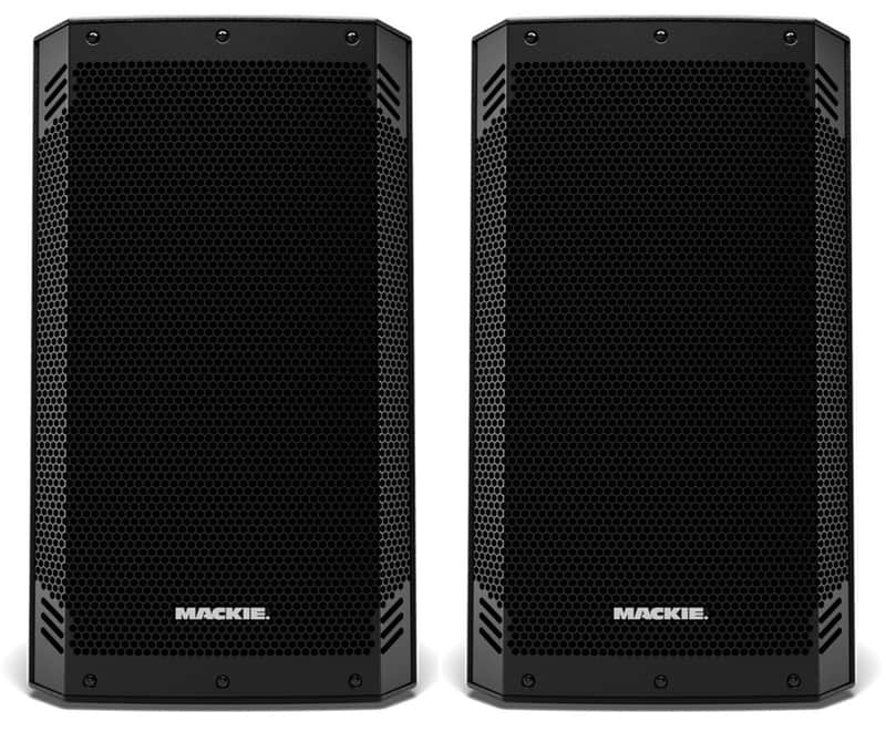 (2) Mackie Thrash12 v2 12" 1300w Powered DJ PA Speakers w/Bluetooth Thrash12v2 image 1