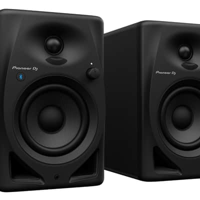 Pioneer DJ DM-40D-BT 4-inch Desktop Active Monitor Speaker with Bluetooth Black image 1
