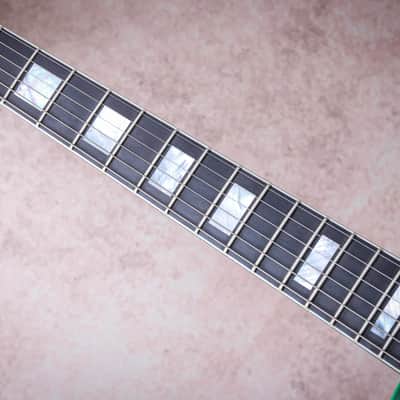 GIBSON USA Custom Shop M2M Les Paul Custom Widow "Green Widow + Ebony" (2024) image 12