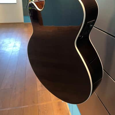 Epiphone J-200 EC Studio Parlor Vintage Sunburst image 6