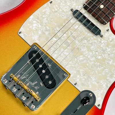 Fender Mod Shop Telecaster Rosewood Fingerboard Aged 2020 - Sunset Metallic image 7