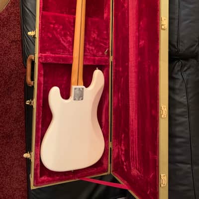 Fender Vintage American Precision Bass ‘57 white image 7