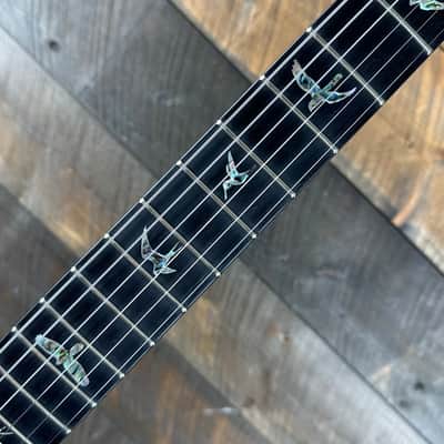 PRS Wood Library Custom 24 Semi-Hollow Flame Maple 10 Top Korina Body/Neck Ebony FB - Livingston Lemondrop 391121 image 6