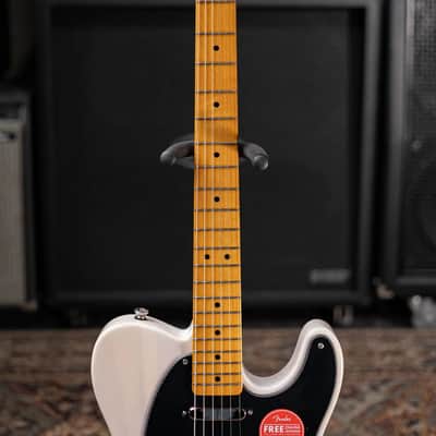 Squier Classic Vibe '50s Telecaster Electric Guitar - White Blonde image 4