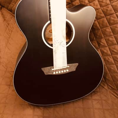 Washburn DFEACE Deep Forest Grand Auditorium Shape Mahogany Neck 6-String Acoustic-Electric Guitar image 17