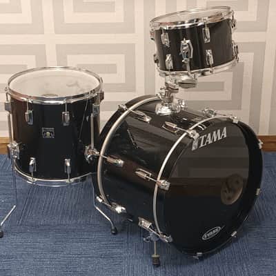 Tama 1980s Imperial Star ‘Mercury 4’ in Jet Black – 20″,12″,14″ image 4