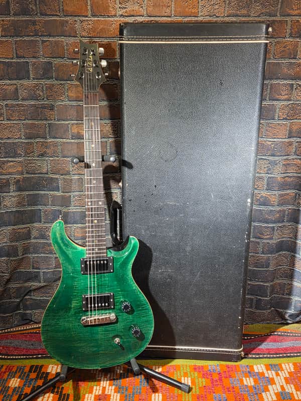 PRS 1997 CE 22 Maple Top Stoptail Emerald Green w/ OHSC & Gibson '57 Classic Humbuckers image 1