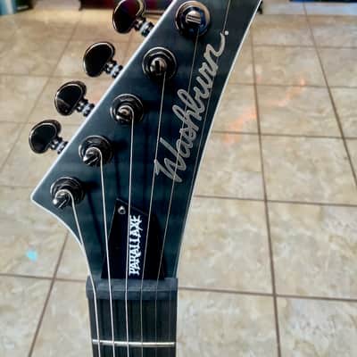 Washburn PXS10EDLXTBM Flame Transparent Black Guitar & Line 6 Spider V20 MKII Guitar Amplifier image 3