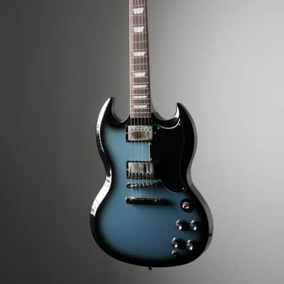 Gibson SG Standard ‘61 Electric Guitar - Pelham Blue Burst, w/ OHSC image 5