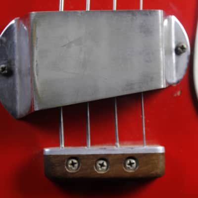 Vintage 1966 MOSRITE VENTURES BASS All Original 30.5 Inch Scale w/ Original Case image 5
