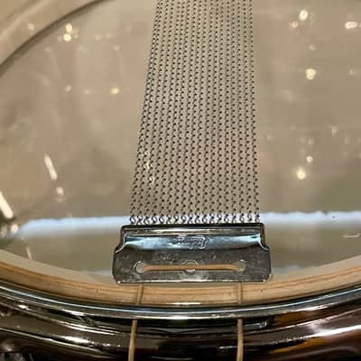 1960s Ludwig 5x14 No. 908P Jazz Festival Snare Drum Green Sparkle image 20