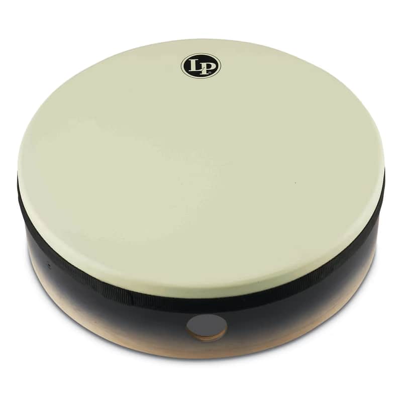 Latin Percussion 14" x 4" Tunable Tar Frame Drum - Black Fade image 1