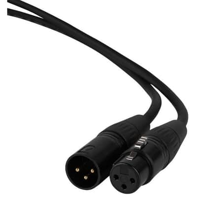 Talent DMX3P05 3-Pin DMX Cable - 5 ft. image 1