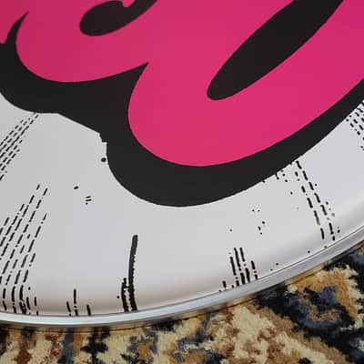 Rush 22" Explosion R50 Bass Drum Head Collectible Geddy Lee Alex Lifeson Neil Peart Anika Niles 2026 image 4