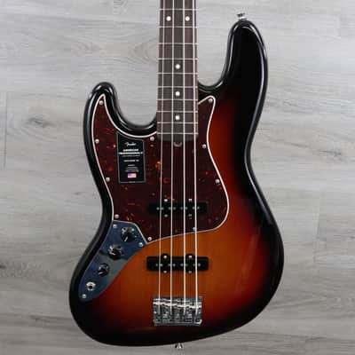 Fender American Professional II Jazz Bass Left-Handed with Rosewood Fretboard 3 Color Sunburst image 1