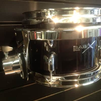 Basix 8"x 6" 9-Ply Birch Tom Drum w/Black Lacquer Finish image 2