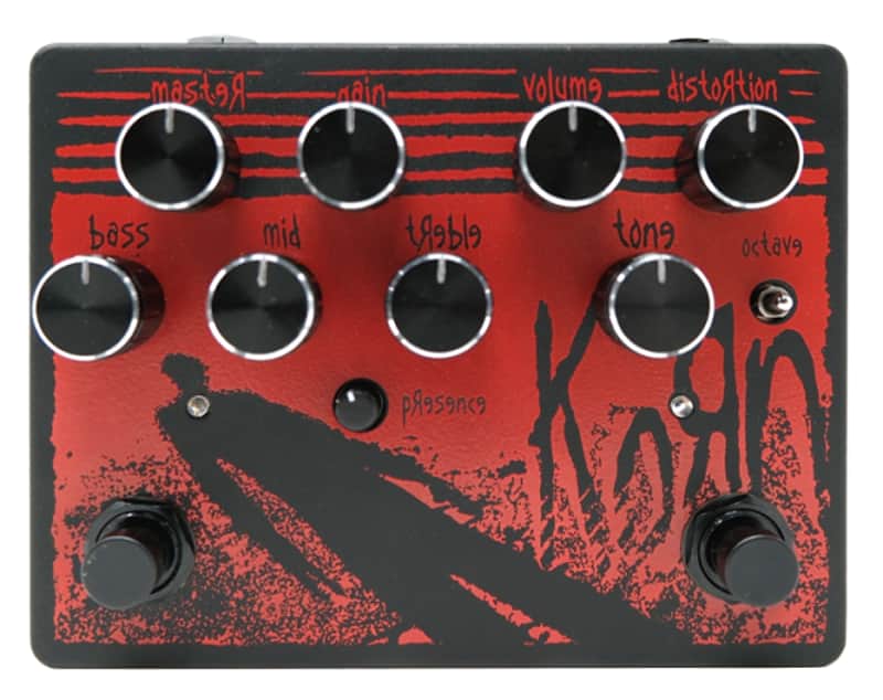 KHDK Electronics Korn Indigo Sludge | "Munky" James Shaffer of Korn signature limited edition preamp/fuzz/distortion pedal image 1