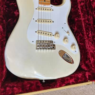 Fender American Original '50s Stratocaster with Maple Fretboard 2017 - White Blonde image 3