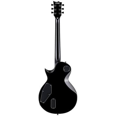 ESP LTD EC-1000T QM Electric Guitar, Charcoal Burst, Open Box (Very Good) image 4