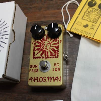 Analogman Sunface Mullard CV7005 NKT-275 white dot Fuzz NKT275 Sun