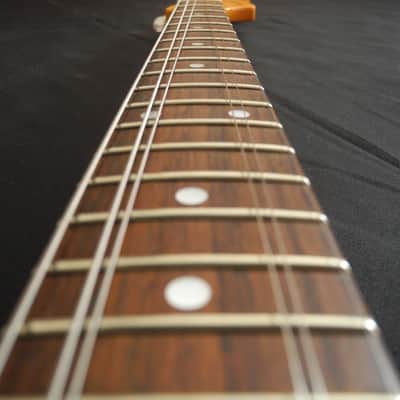 Immagine 1998 Fender Japan Jag-Stang JT-95EX Custom Color Gunmetal Green w/Dimarzio/Seymour Duncan - 6