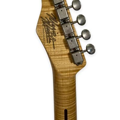 Mario Martin Guitars T-Style Black Guard 1-Piece Swamp Ash body / Budz Pups NEW (Authorized Dealer) image 11