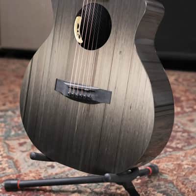 KLOS Carbon Timber Grand Cutaway Mini DAE Acoustic/Electric Guitar - Side Soundport - LR Baggs Anthem with Gig Bag image 4