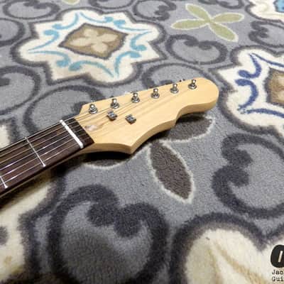 Six Flags Stratocaster Electric Guitar (2000s, Six Flags Logo Finish) image 14