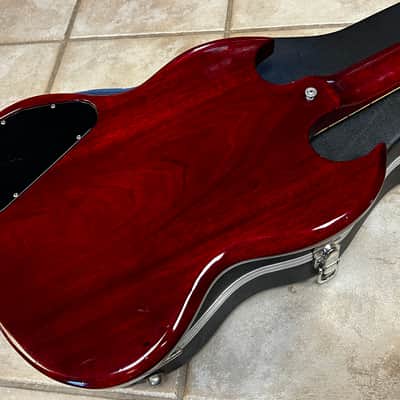 1976 Gibson SG Standard Cherry red with case image 5