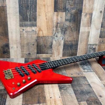 Greco Guitar Device MTB-65 Offset Bass Red 1985 Vintage Made in Japan MIJ image 1