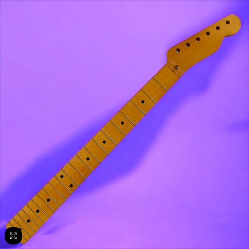 Allparts “Licensed by Fender®” TMTF-FAT Replacement Neck for Telecaster® image 1