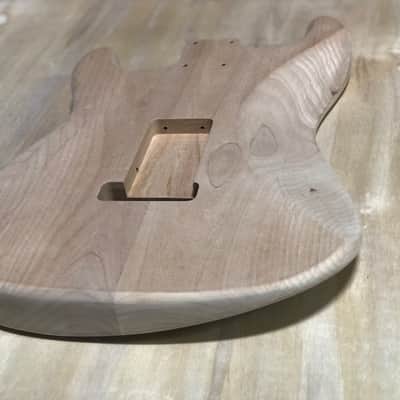 Valkenburg USA Alder 1 pc  ST Body 2023 - Alder Unfinished image 9