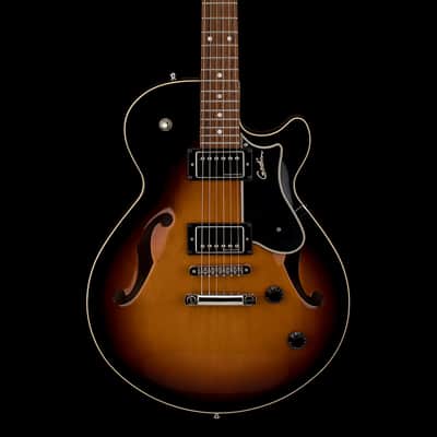 Godin Montreal Premiere HG (2018) - Sunburst #45107 with Hard Case and Original Gig Bag image 3