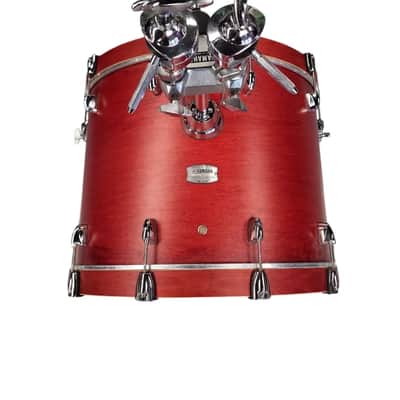 Yamaha TMP2F4 Tour Custom 22x16/16x15/12x8/10x8" 4pc Shell Pack, Candy Apple Stain image 10