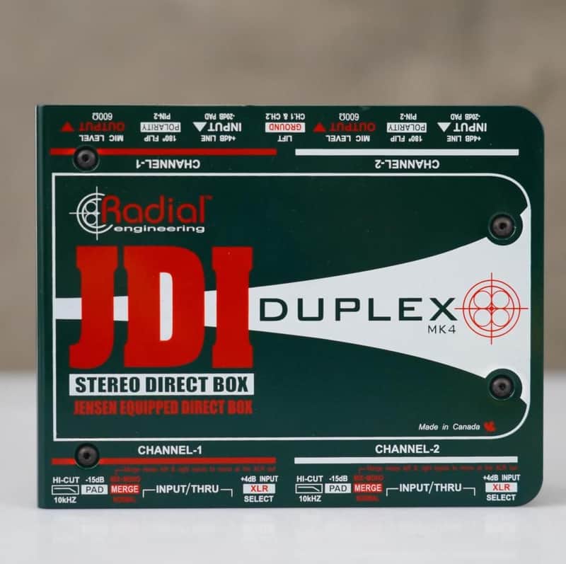 Radial JDI Duplex MK4 Stereo Passive Direct Box #58775 image 1